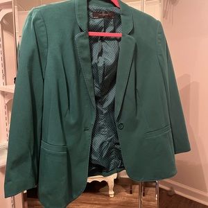 Green The Limited Blazer